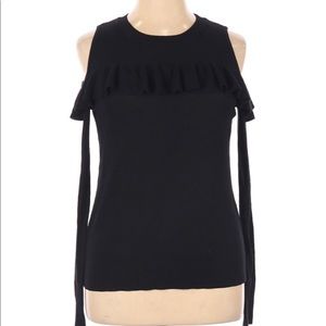 Black A New Day ColdShoulder Top